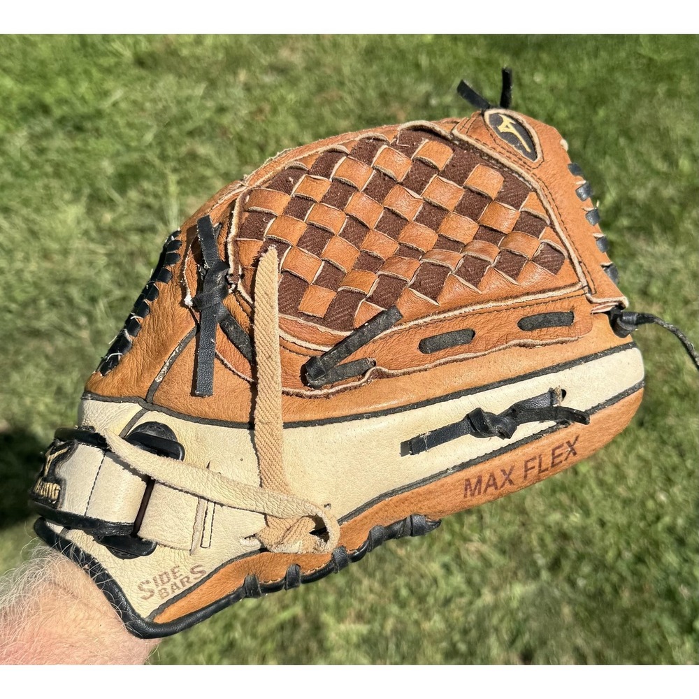 Mizuno Prospect MMX 116P 11.5 RHT Brown Basket-Web Youth Baseball Glove Boys